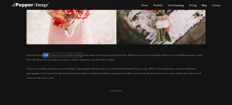 CMP Beauty — outreach campaign