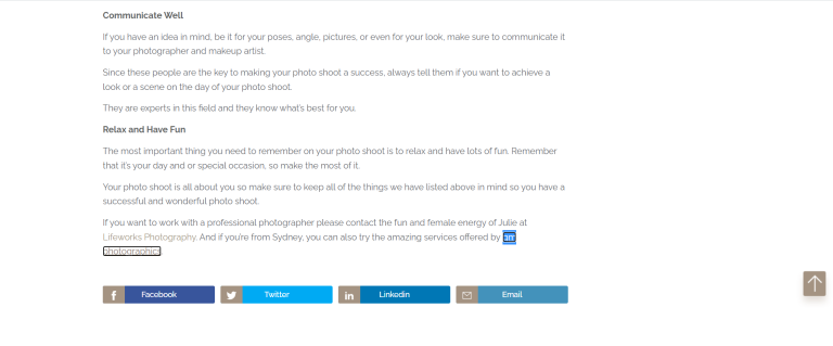 GM Photographics — outreach placement on Lifeworks Photography blog
