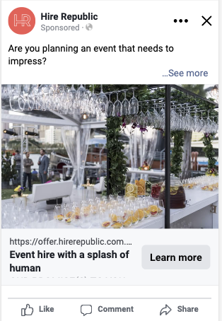 Hire Republic — custom glassware creative
