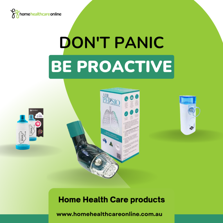 Home Healthcare Online — Don't Panic Be Proactive creative
