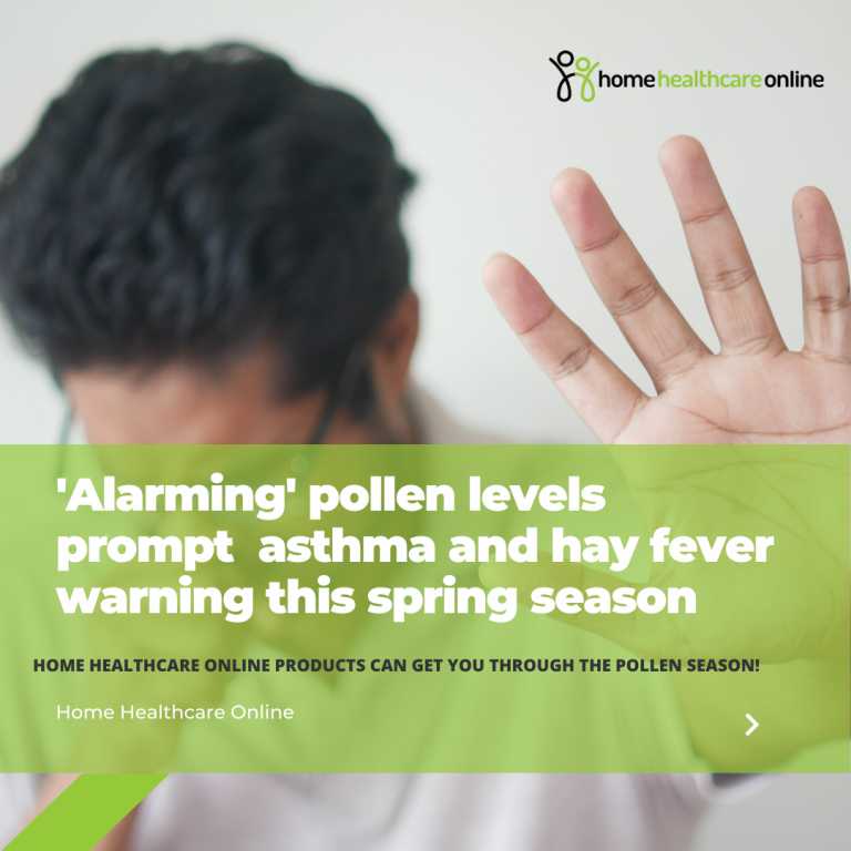 Home Healthcare Online — alarming pollen warning creative