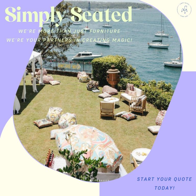 Simply Seated ad creative 2 — Partners in Creating Magic