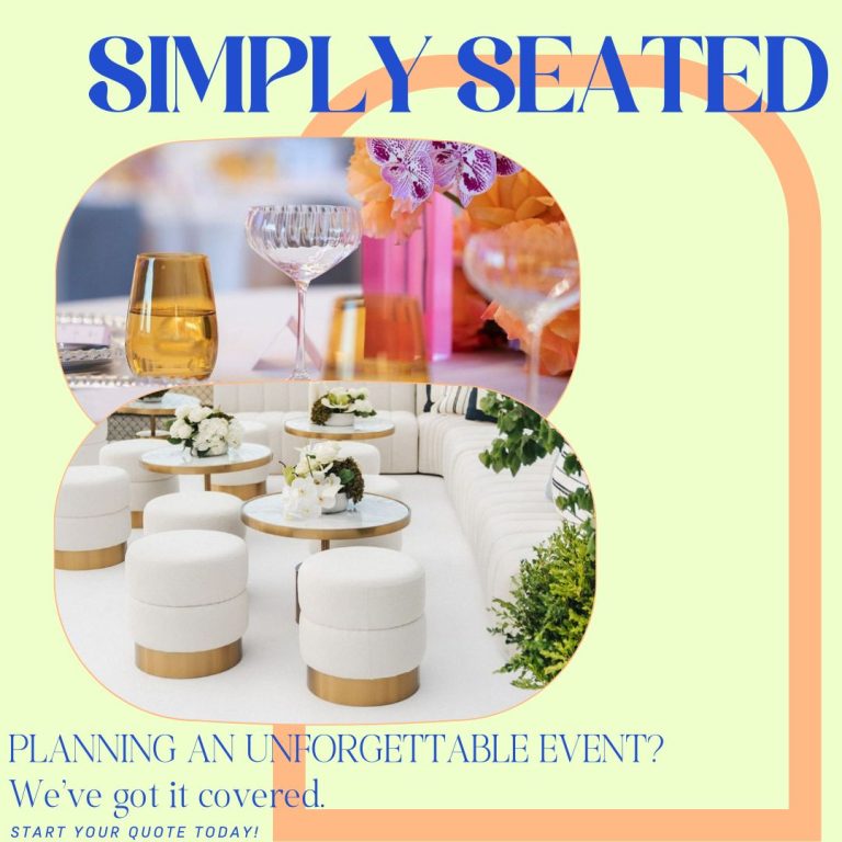 Simply Seated ad creative 3 — Planning an Unforgettable Event