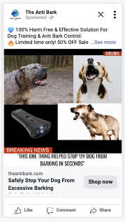The Anti Bark Zone — 100% harm-free 50% off creative