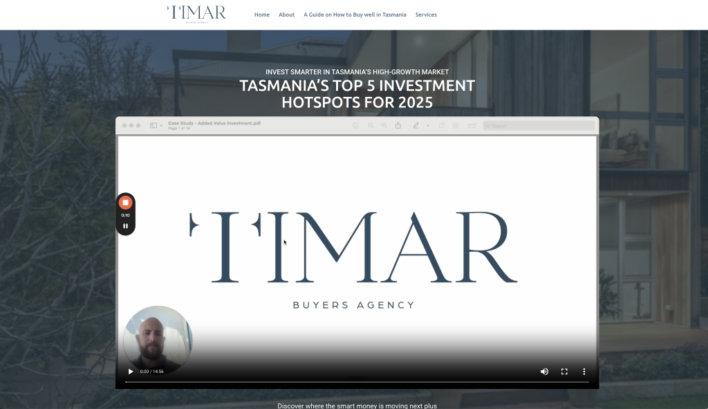 Timar Agency — supporting campaign dashboard
