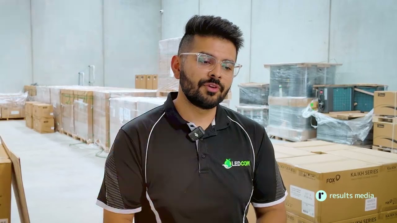 LEDCOM Jim's Energy testimonial video