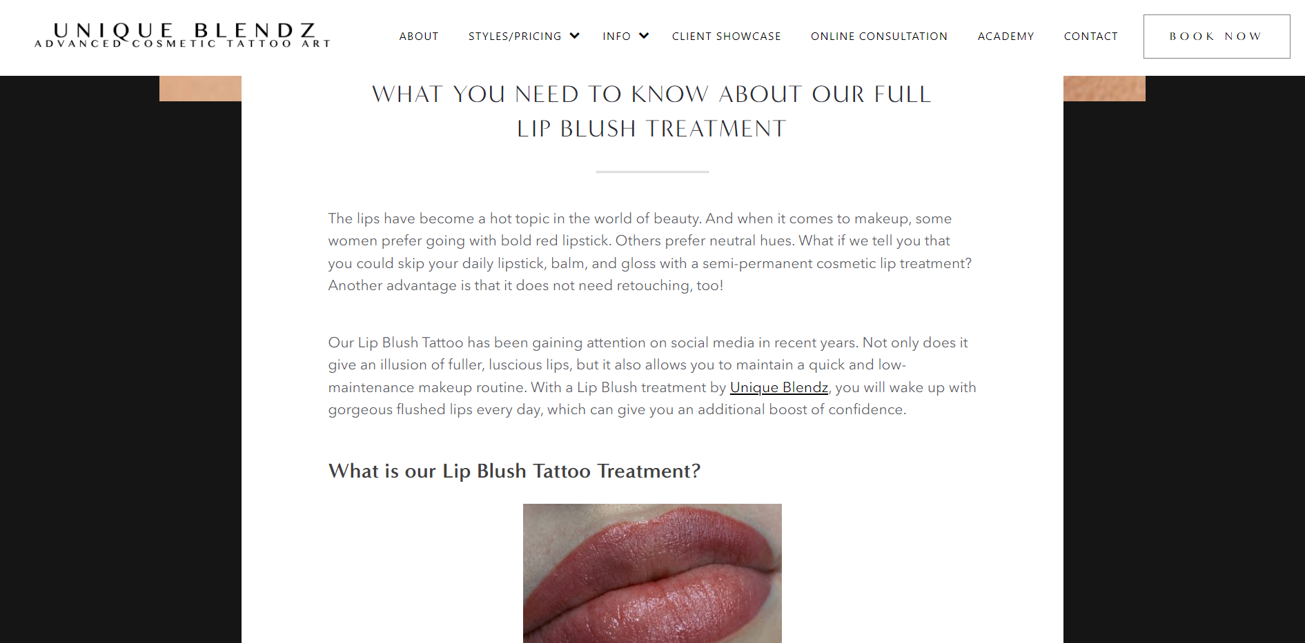 Screenshot: https://uniqueblendz.com.au/what-you-need-to-know-about-our-full-lip-blush-treatment/